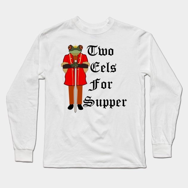 Two Eels for Supper Prince Gerard of GreenLeigh Long Sleeve T-Shirt by trainedspade